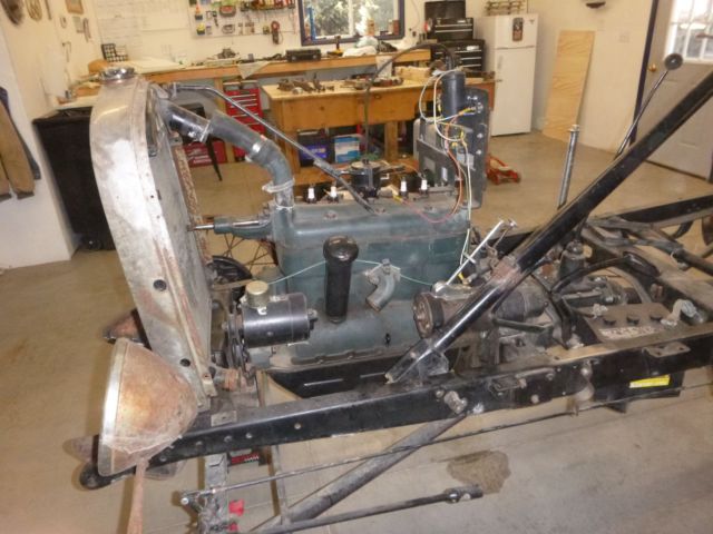 1929 unpainted Ford Model A Tudor