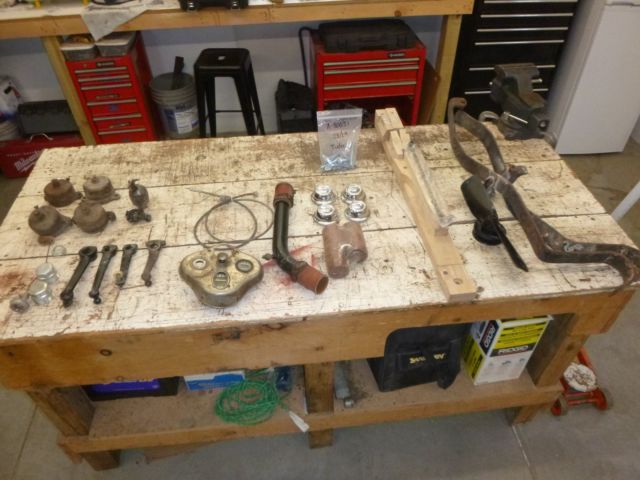 1929 unpainted Ford Model A Tudor