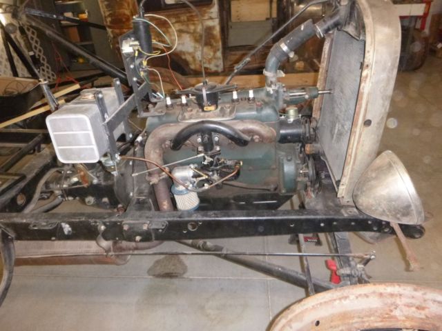 1929 unpainted Ford Model A Tudor