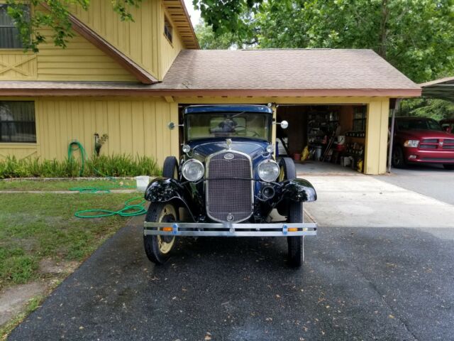 1931 Blue Ford Model A Coupe
