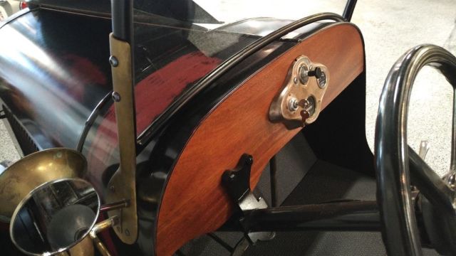 1930 Black Ford Model A Convertible