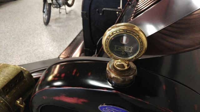 1930 Black Ford Model A Convertible