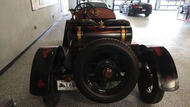 1930 Black Ford Model A Convertible
