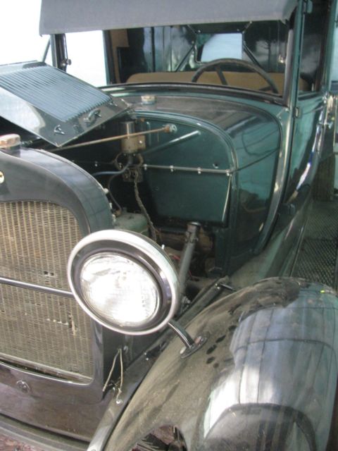 1929 Green Ford Model A Cab & Chassis