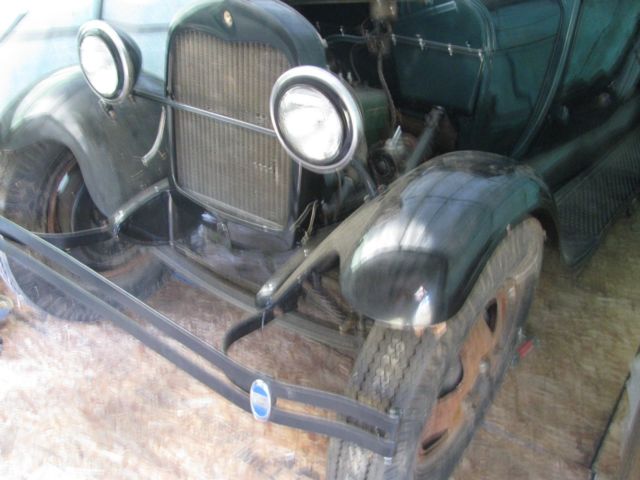 1929 Green Ford Model A Cab & Chassis