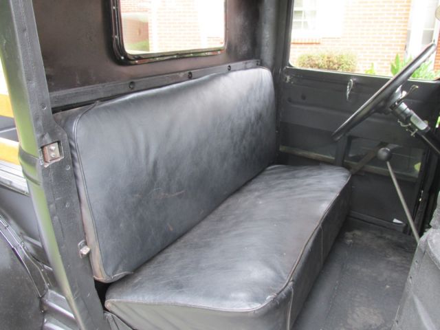1930 Black Ford Model A pickup