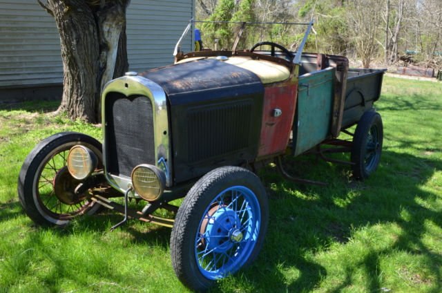 1930 Black Ford Model A pickup