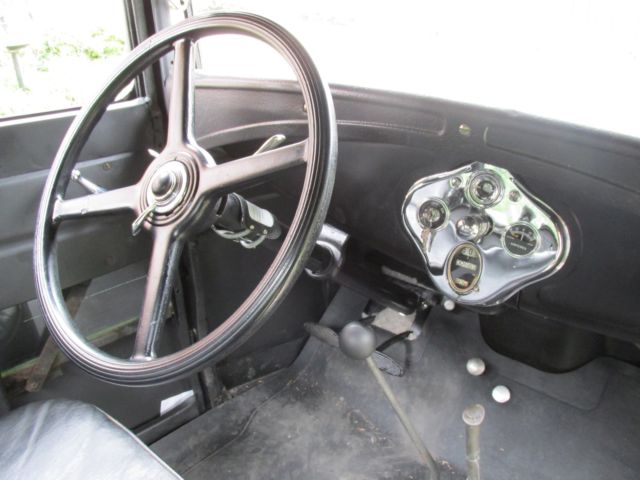 1930 Black Ford Model A pickup