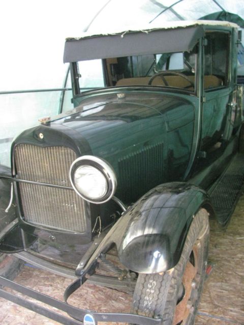 1929 Green Ford Model A Cab & Chassis