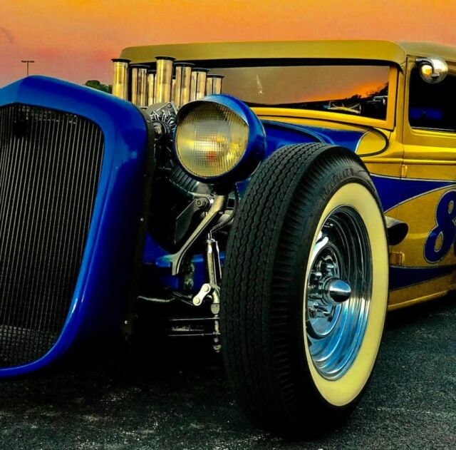 1931 Gold Ford Model A Sedan