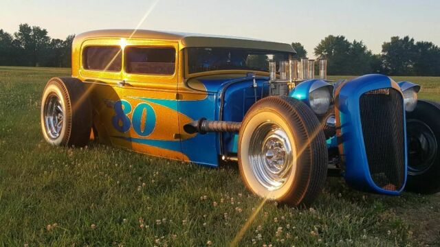 1931 Gold Ford Model A Sedan