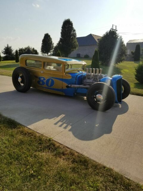1931 Gold Ford Model A Sedan