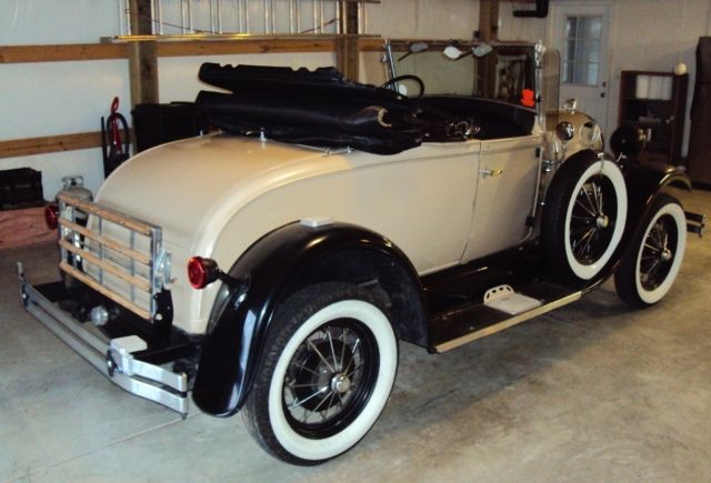 1980 Tan Ford Model A Convertible