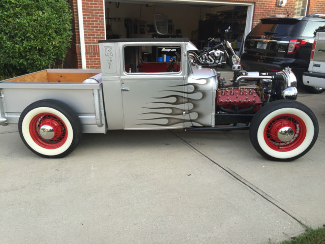 1929 Silver Ford Model A Truck