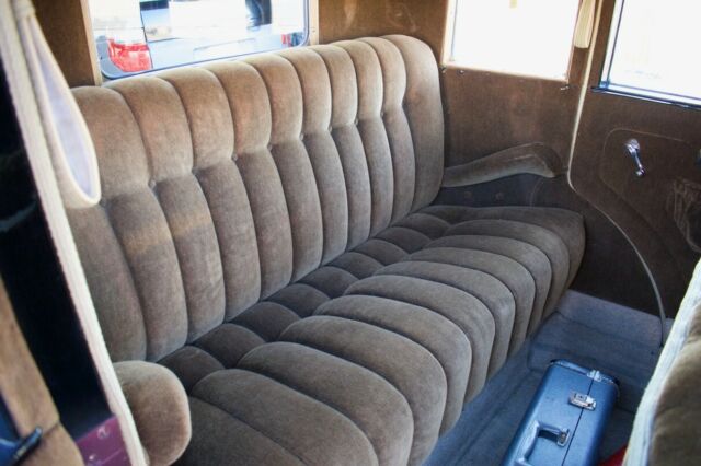 1930 Maroon, Black Ford Model A V8