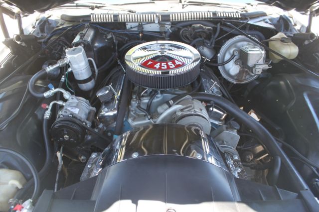 1973 White Pontiac Grand Prix Coupe