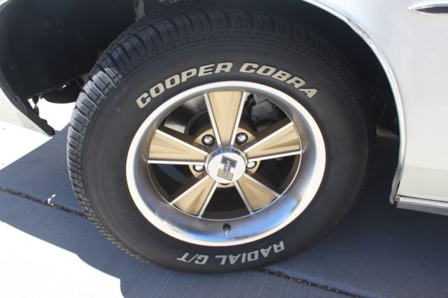 1973 White Pontiac Grand Prix Coupe