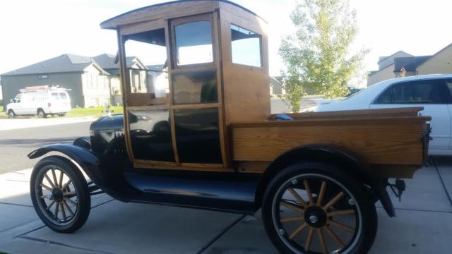 1920 Black Ford Model T Standard Cab Pickup