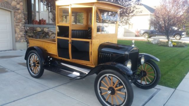 1920 Black Ford Model T Standard Cab Pickup