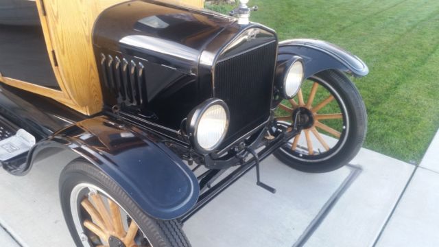 1920 Black Ford Model T Standard Cab Pickup
