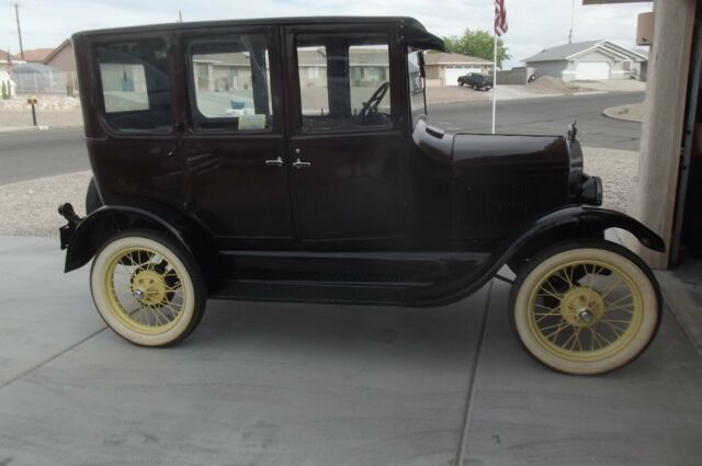 1927 maroon,black Ford Other Sedan