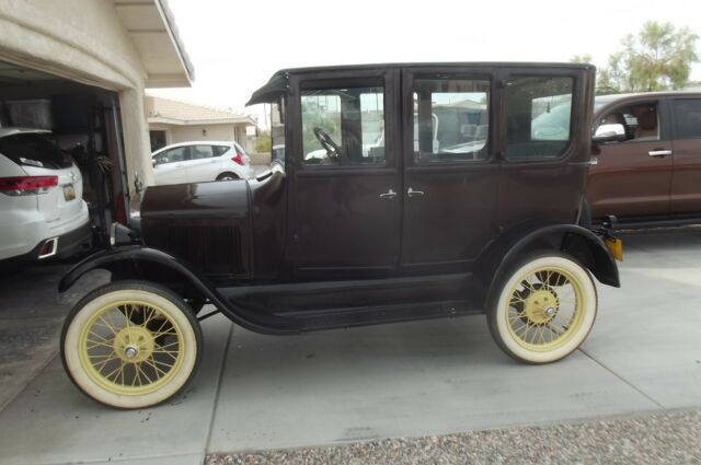 1927 maroon,black Ford Other Sedan