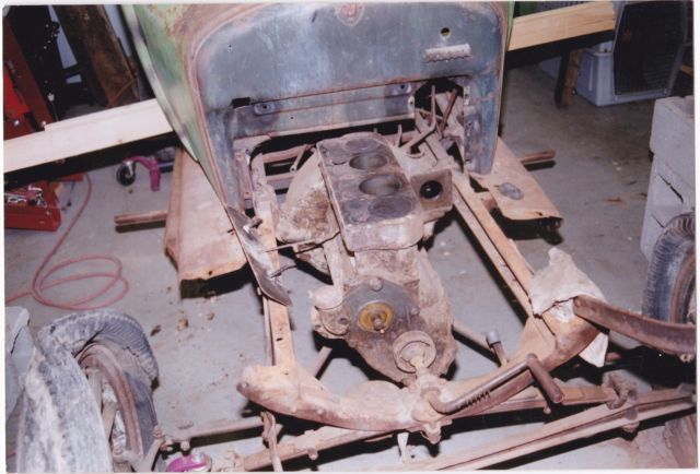 1927 Burgundy Ford Model T Coupe