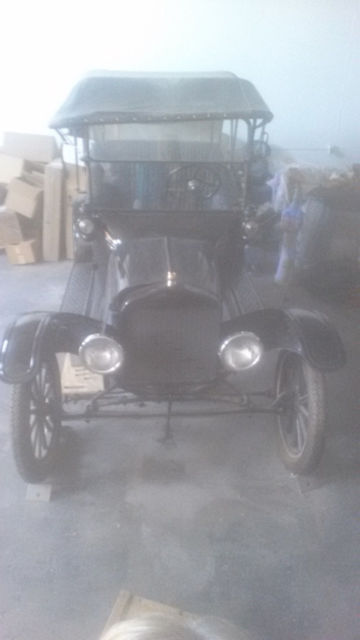 1916 Black Ford Model T Convertible
