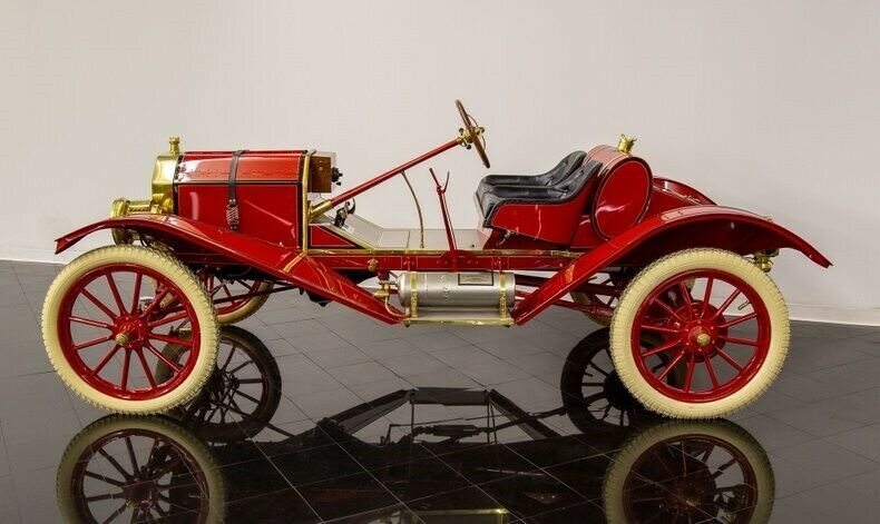 1911 Red Ford Model T --