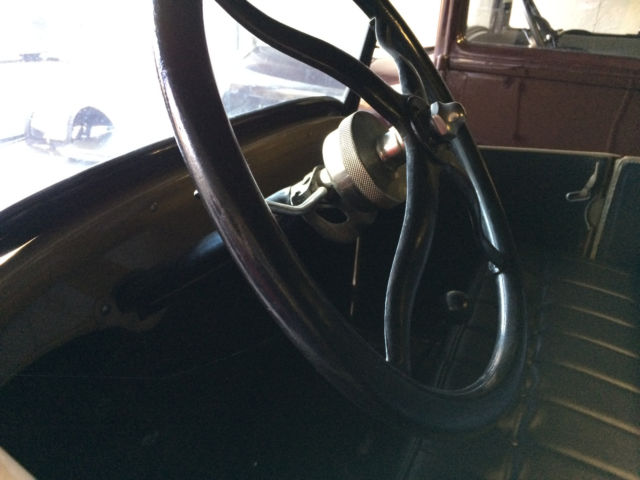 1927 Tan Ford Model T Convertible