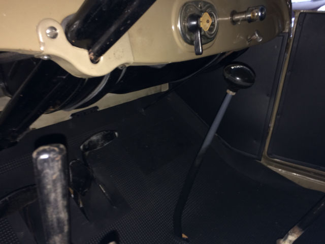 1927 Tan Ford Model T Convertible