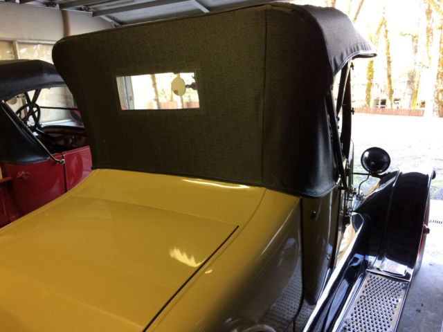 1927 Tan Ford Model T Convertible