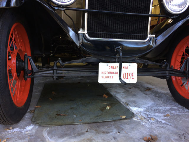 1927 Tan Ford Model T Convertible