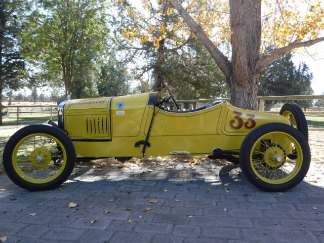 1926 Yellow Ford Model T