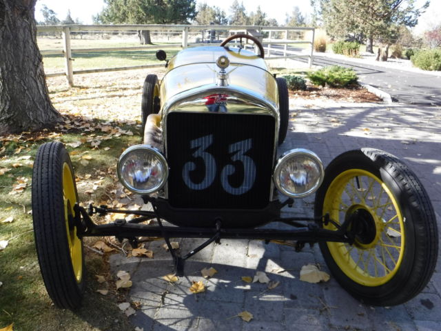 1926 Yellow Ford Model T