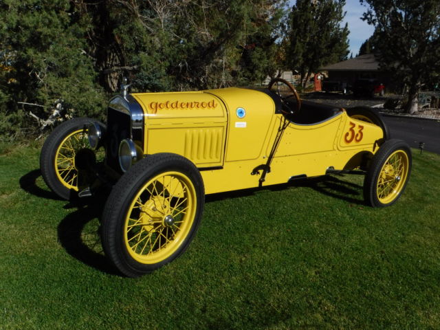 1926 Yellow Ford Model T