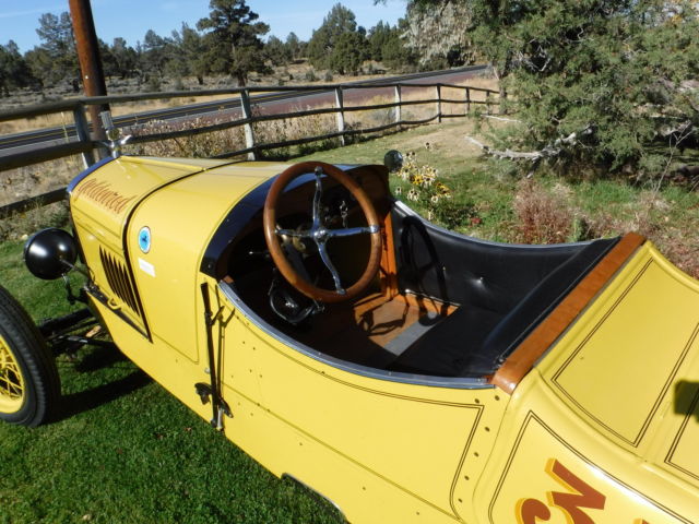 1926 Yellow Ford Model T
