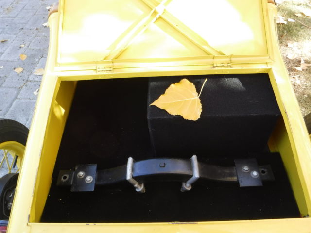 1926 Yellow Ford Model T