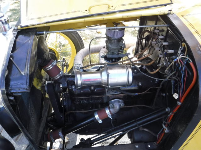 1926 Yellow Ford Model T