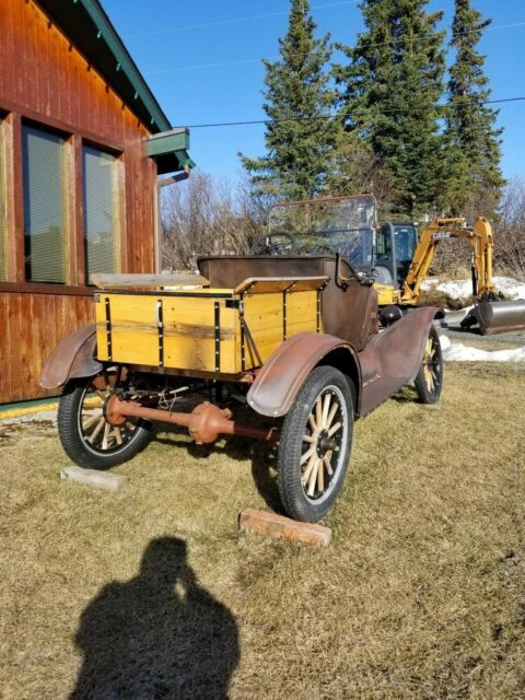 1921 Brown Ford Model T Convertible