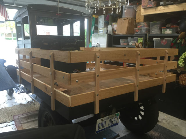 1926 Black Ford Model T Cab & Chassis