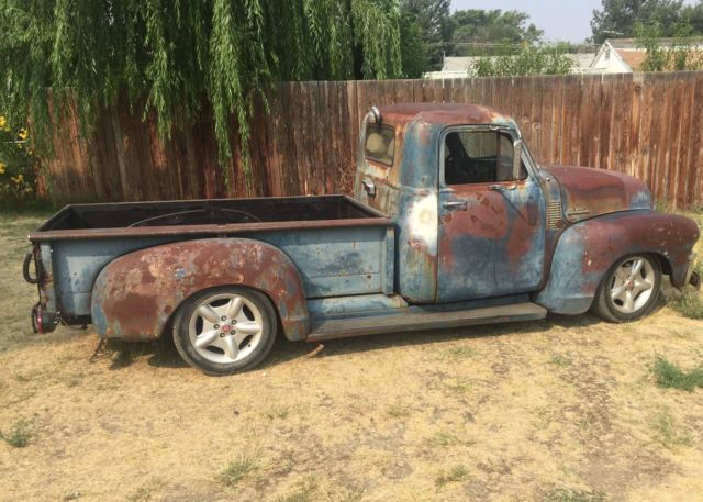 1954 Blue GMC Pick-up Standard Cab Pickup