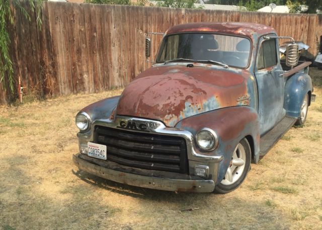 1954 Blue GMC Pick-up Standard Cab Pickup