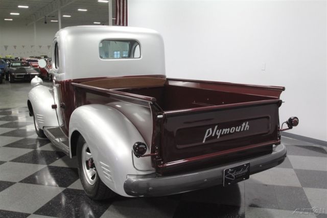 1941 Silver Plymouth Pickup
