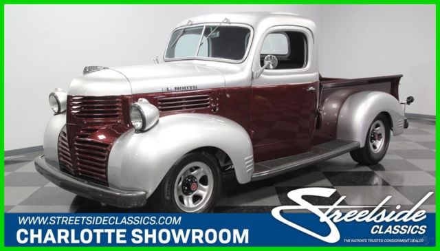 1941 Silver Plymouth Pickup