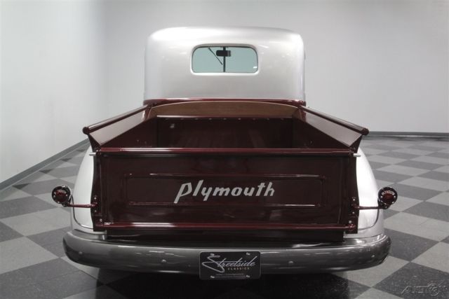 1941 Silver Plymouth Pickup