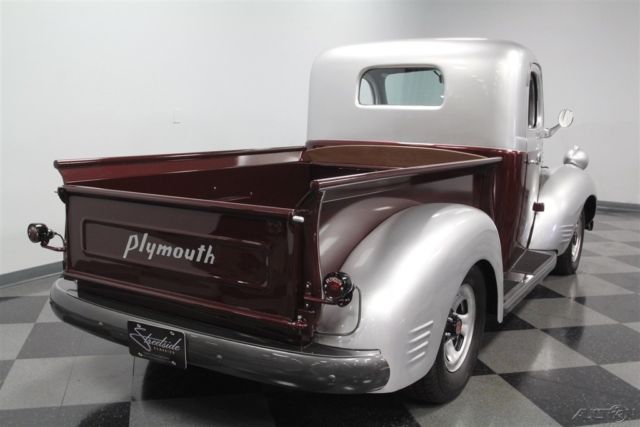 1941 Silver Plymouth Pickup