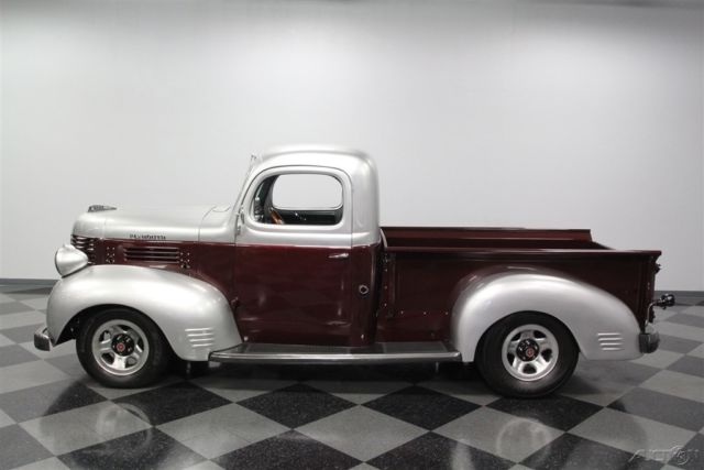 1941 Silver Plymouth Pickup