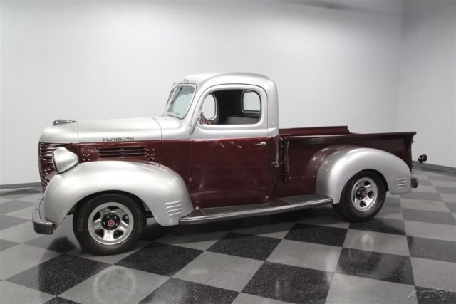 1941 Silver Plymouth Pickup