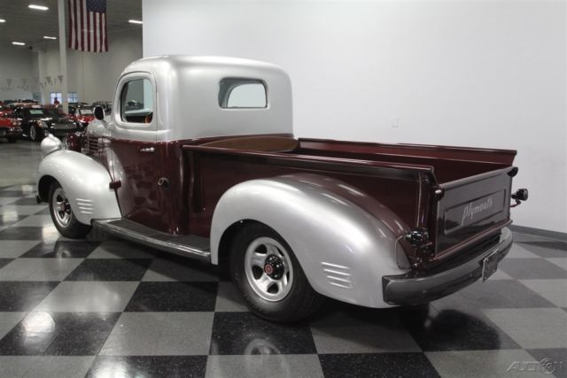 1941 Silver Plymouth Pickup